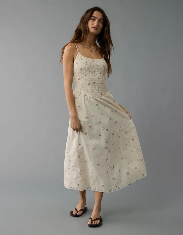 american eagle bella midi dress AE Bella Midi Dress