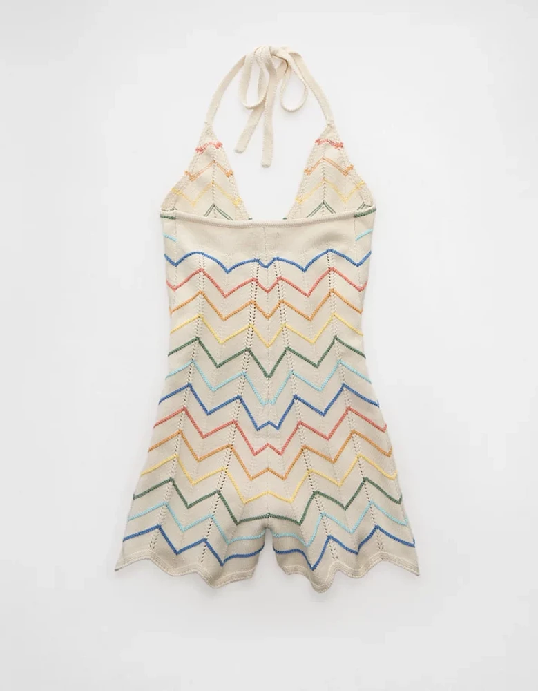 Barboteuse bain-de-soleil au crochet fierté AE