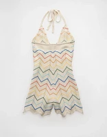 Barboteuse bain-de-soleil au crochet fierté AE