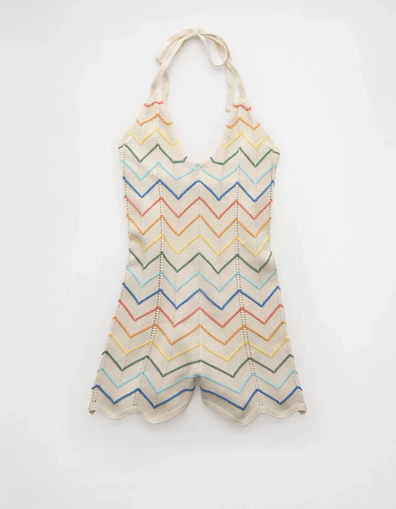 Barboteuse bain-de-soleil au crochet fierté AE