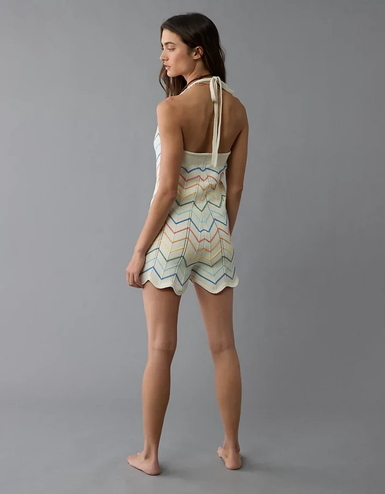 Barboteuse bain-de-soleil au crochet fierté AE