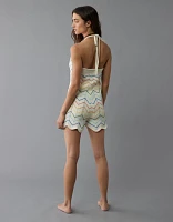 Barboteuse bain-de-soleil au crochet fierté AE