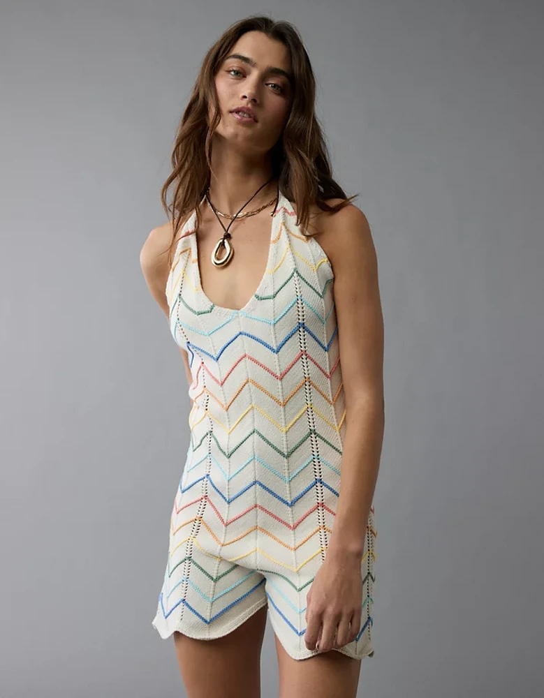 Barboteuse bain-de-soleil au crochet fierté AE