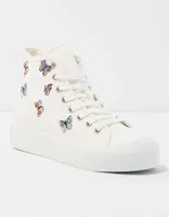 AE Butterfly Canvas Platform Sneaker