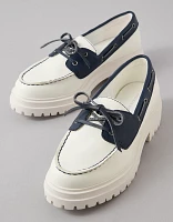 AE Chunky Lug Sole Boat Shoe