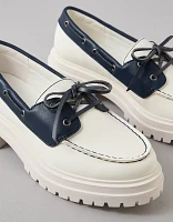 AE Chunky Lug Sole Boat Shoe