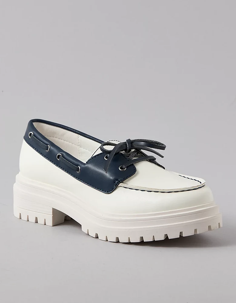 AE Chunky Lug Sole Boat Shoe