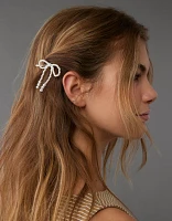 AEO Pearl Bow Barrettes 2-Pack