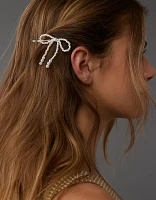 AEO Pearl Bow Barrettes 2-Pack