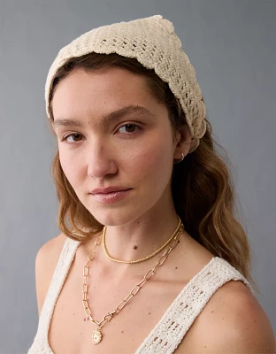 AE Crochet Bandana Headband