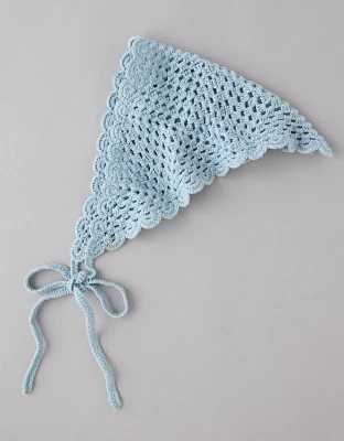 Bandeau bandana crocheté AE