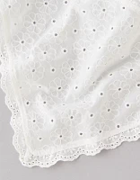 AE Embroidered Eyelet Bandana Headband