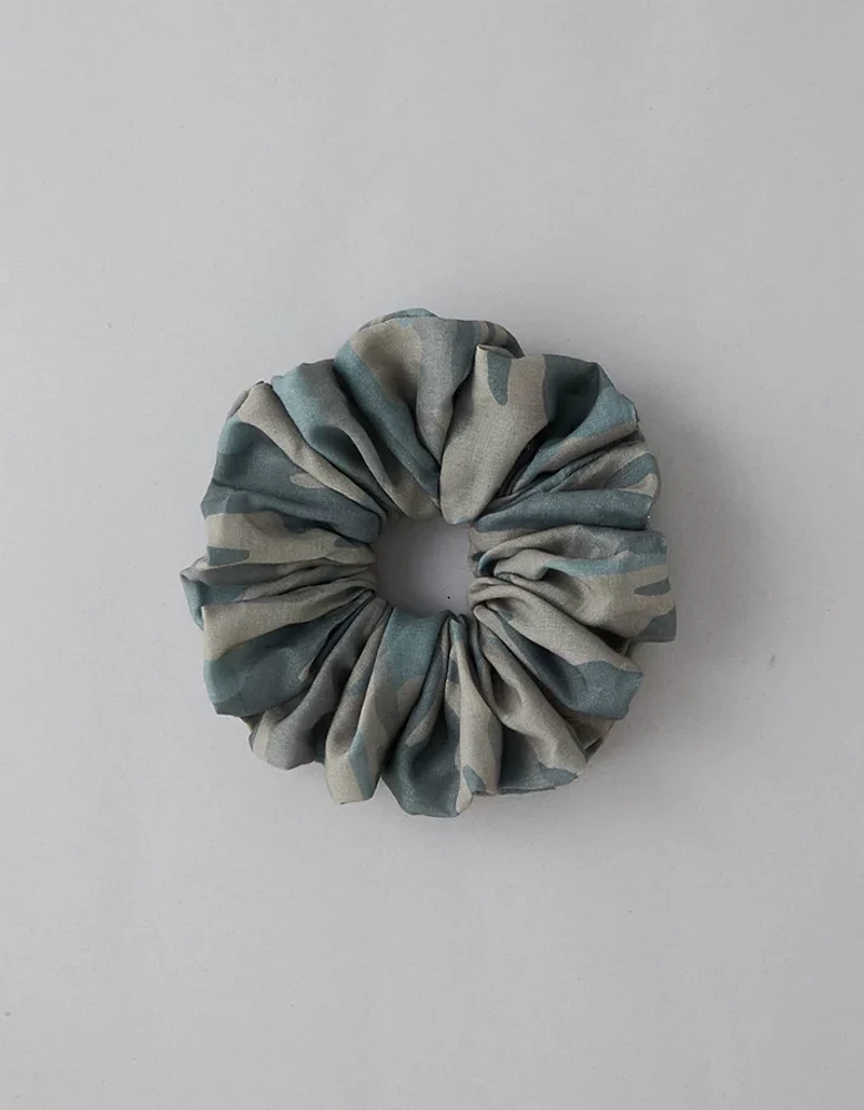 AEO Oversized Camo Scrunchie