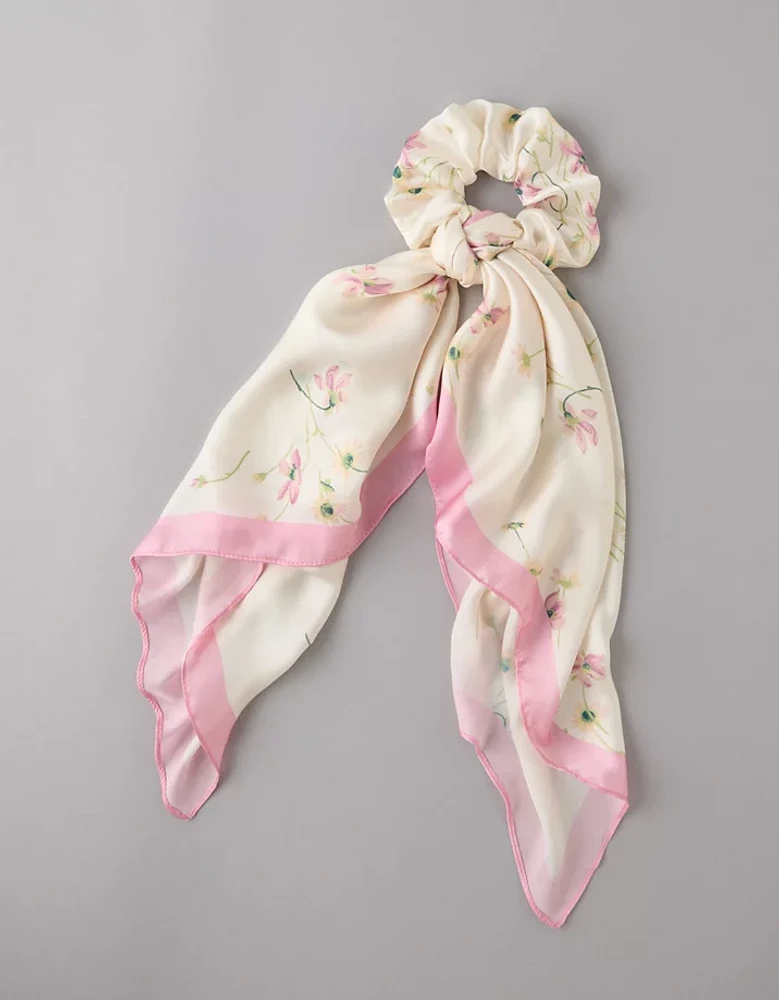 AE Floral Satin Scarf