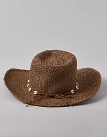 Chapeau de soleil style cowboy AE