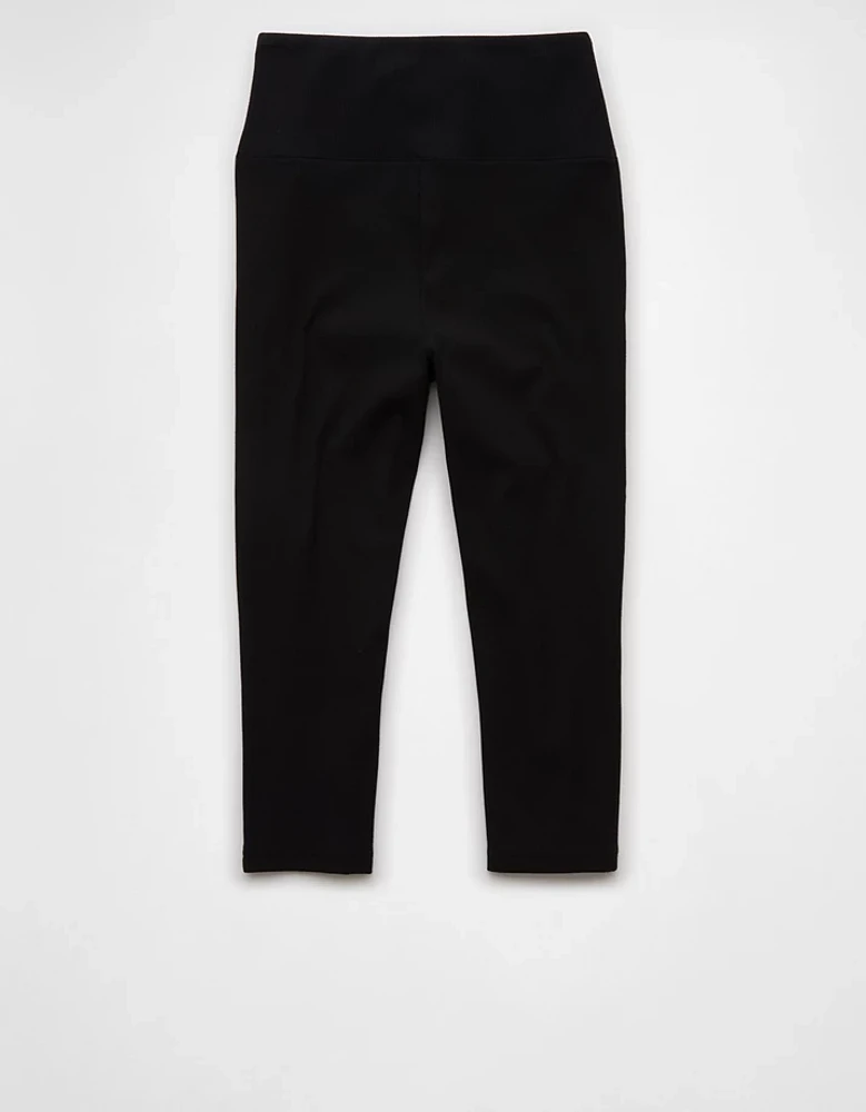 AE High-Waisted Ribbed Capri Legging