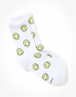 AE All-Over Smiley® '90s Crew Socks