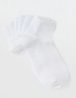 Ensemble de trois paires de mi-chaussettes basses AE