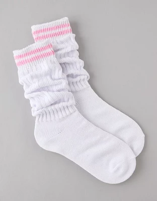 Chaussettes tombantes style universitaire AE