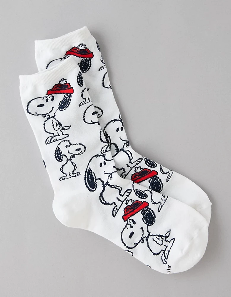 AE Snoopy Crew Socks