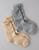 AE Cozy Crew Socks 2-Pack