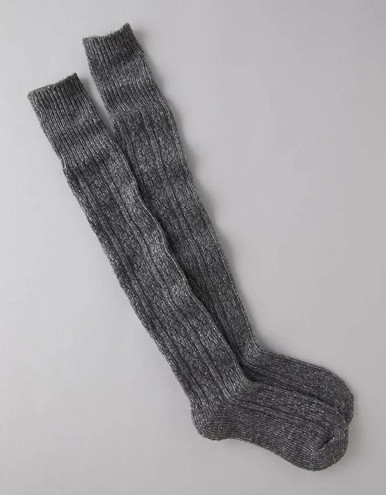 AE Cable Over-The-Knee Socks