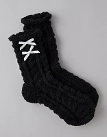 AE Cozy Bow Crew Socks