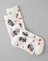 Mi-chaussettes Mickey Mouse de la Saint-Valentin AE