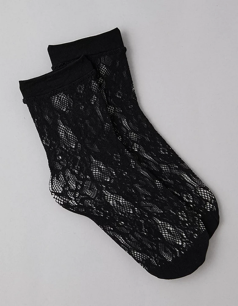 AE Stretchy Lace Boyfriend Socks