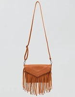 SDHC Fringe Crossbody Bag