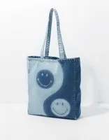 AEO Yin Yang Denim Tote Bag