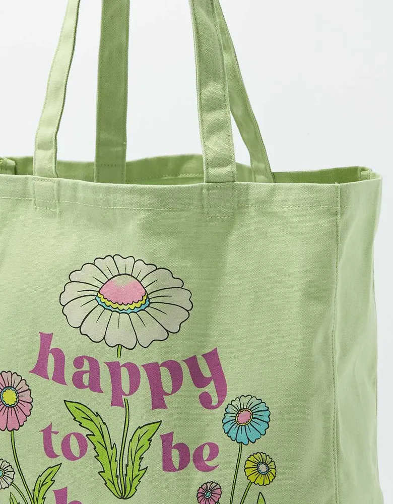 AE Happy to Be Here Tote Bag
