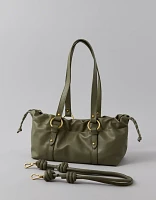 AE Vegan Leather Drawcord Hot Dog Bag