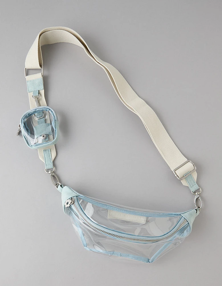 Sac à bandoulière transparent AE