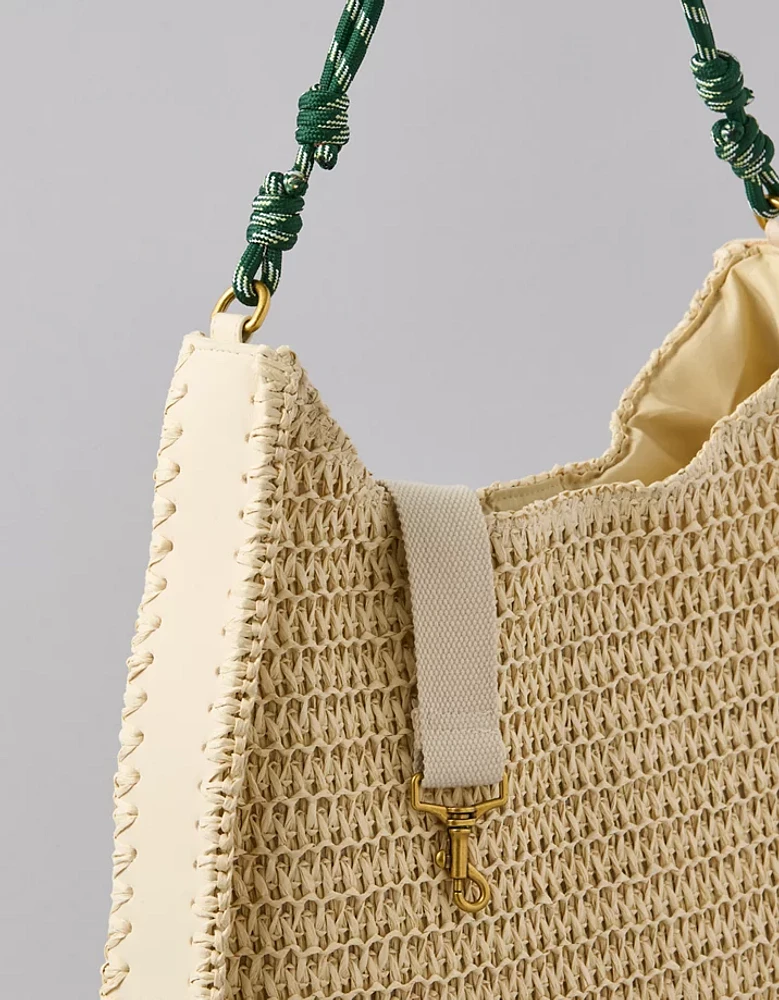 Sac fourre-tout en raphia AE
