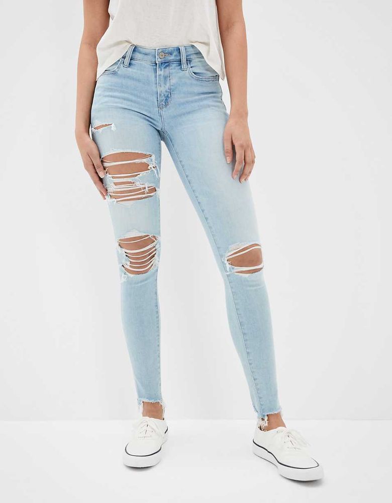 AE Ne(x)t Level Ripped Low-Rise Jegging