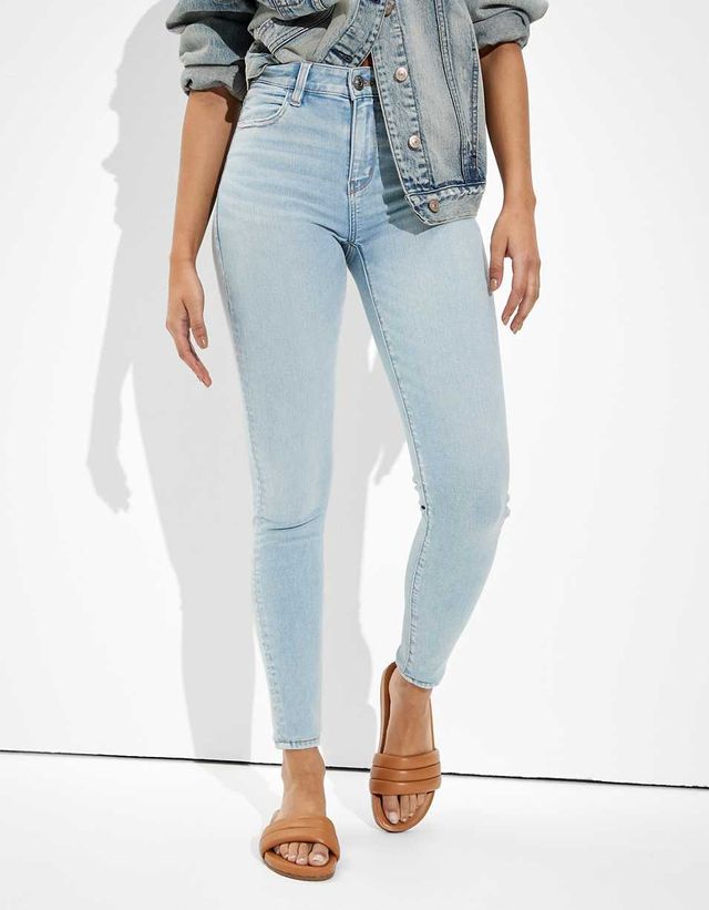 AE Next Level High-Waisted Patched Jegging