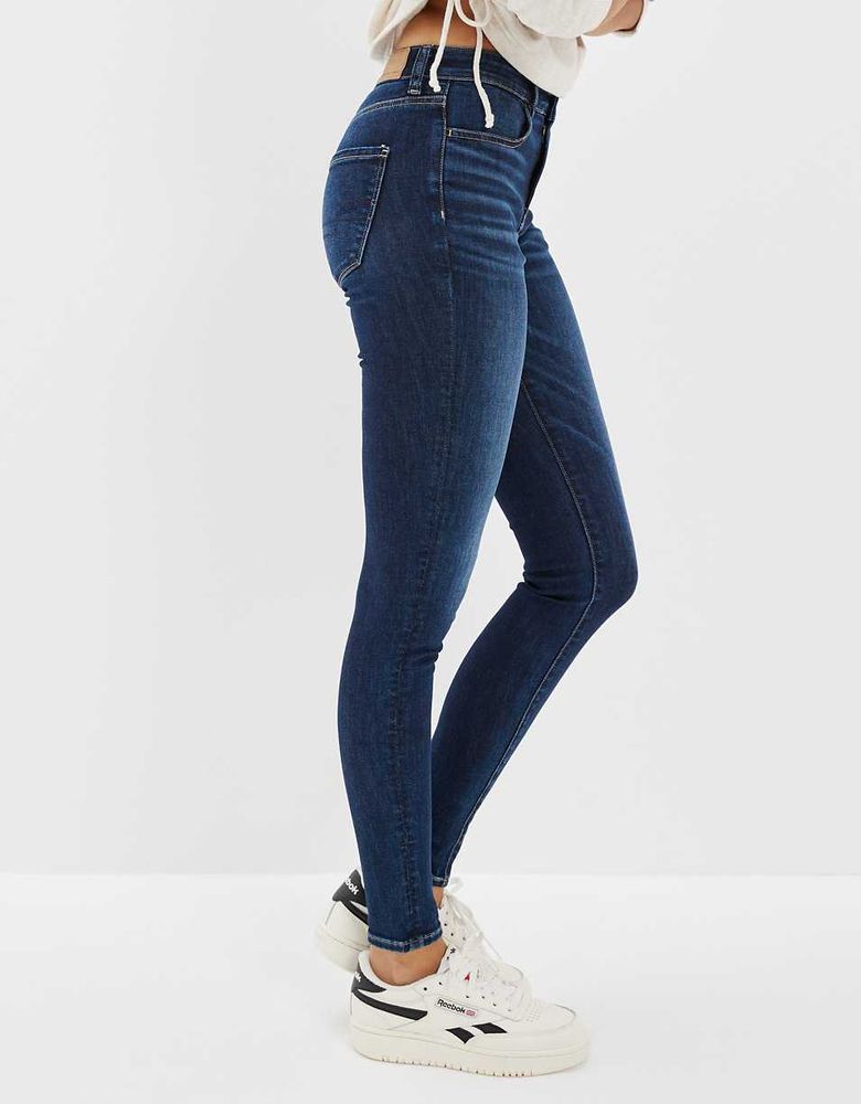 AERO Seriously Stretchy Distressed High Rise Jegging