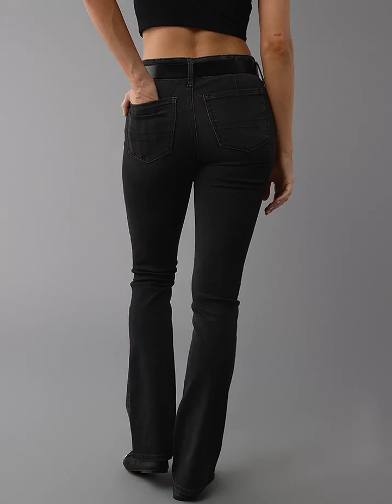 Jean moulant à jambe évasée et taille haute Next Level AE