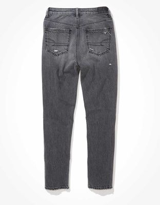AE Ripped Highest Waist Mom Jean