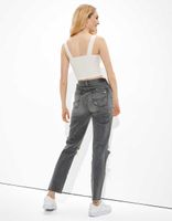 AE Ripped Highest Waist Mom Jean
