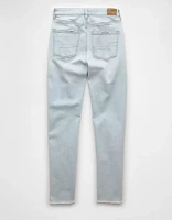 AE Strigid Ripped Crackle Mom Jean