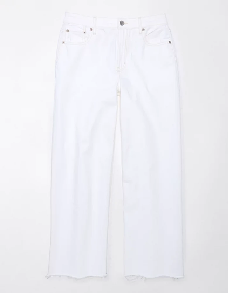 AE Strigid Super High-Waisted Baggy Wide-Leg Ankle Jean