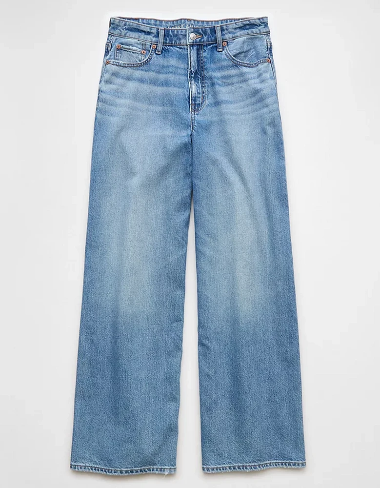 AE Strigid Super High-Waisted Ultra Wide-Leg Jean