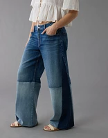 AE Stretch Low-Rise Baggy Wide-Leg Jean