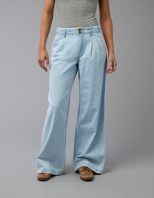 AE Strigid High-Waisted Wide-Leg Trouser Jean