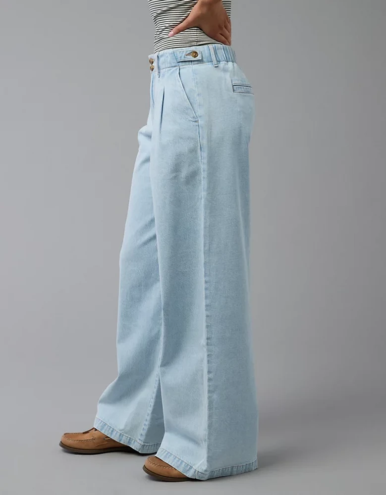 AE Strigid High-Waisted Wide-Leg Trouser Jean