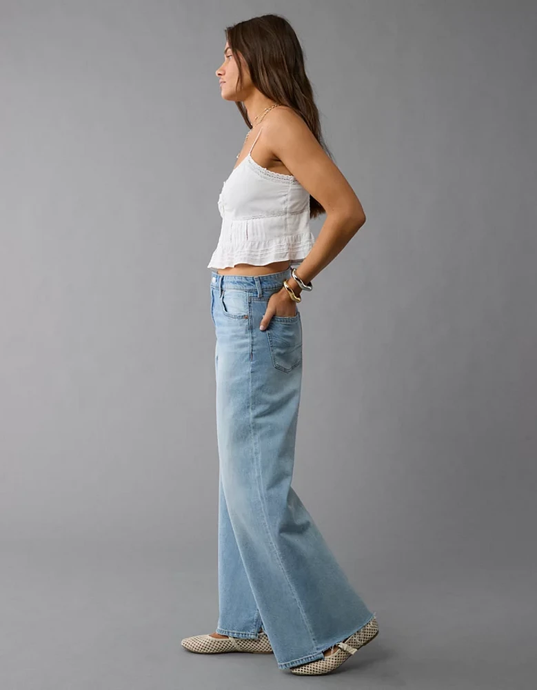 AE Strigid Super High-Waisted Ultra Wide-Leg Jean