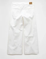 Jean ample à jambe large taille basse extensible et rigide Drapé de rêve AE