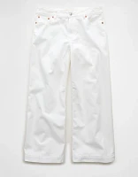 Jean ample à jambe large taille basse extensible et rigide Drapé de rêve AE